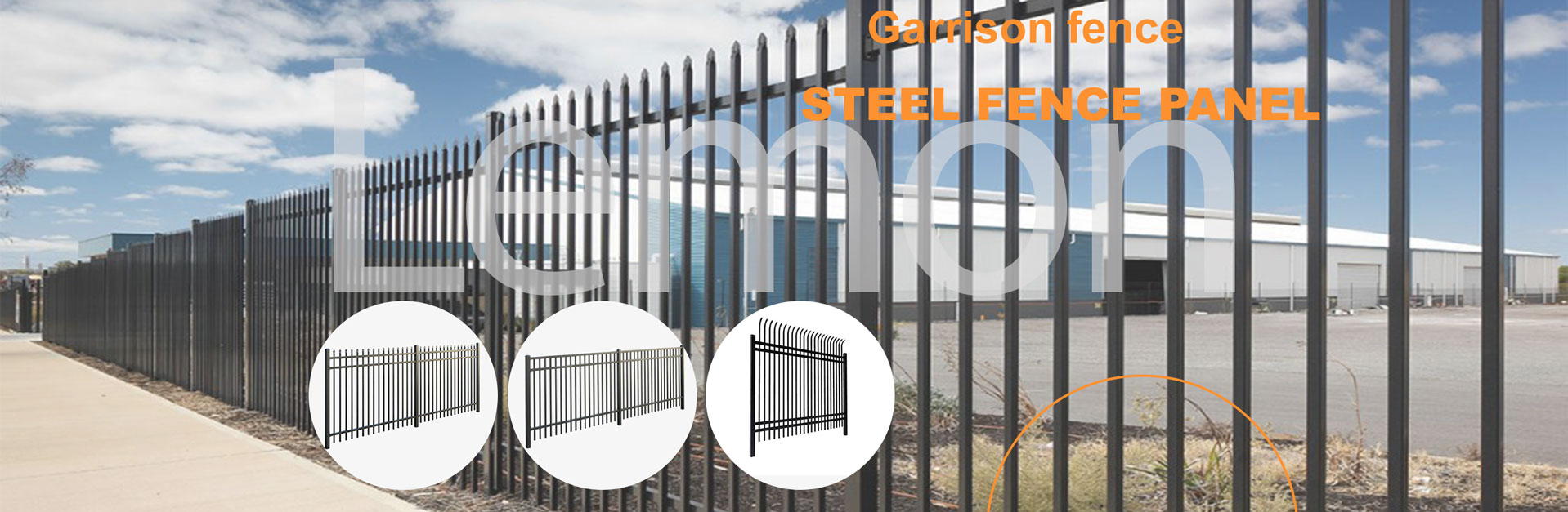 steel fence panel